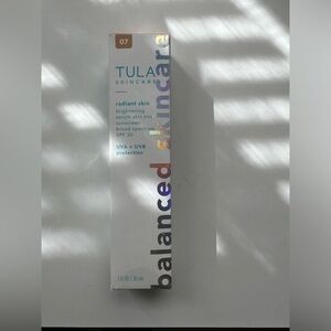 Tula skincare spf skin tint.